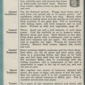 Ball Blue Book of Canning and Preserving Recipes Handbook PDF Vintage ...