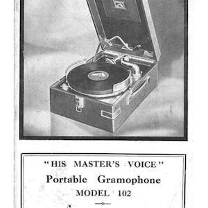 Hmv 102 gramophone - Etsy 日本