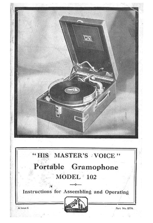 Hmv 102 gramophone - Etsy 日本