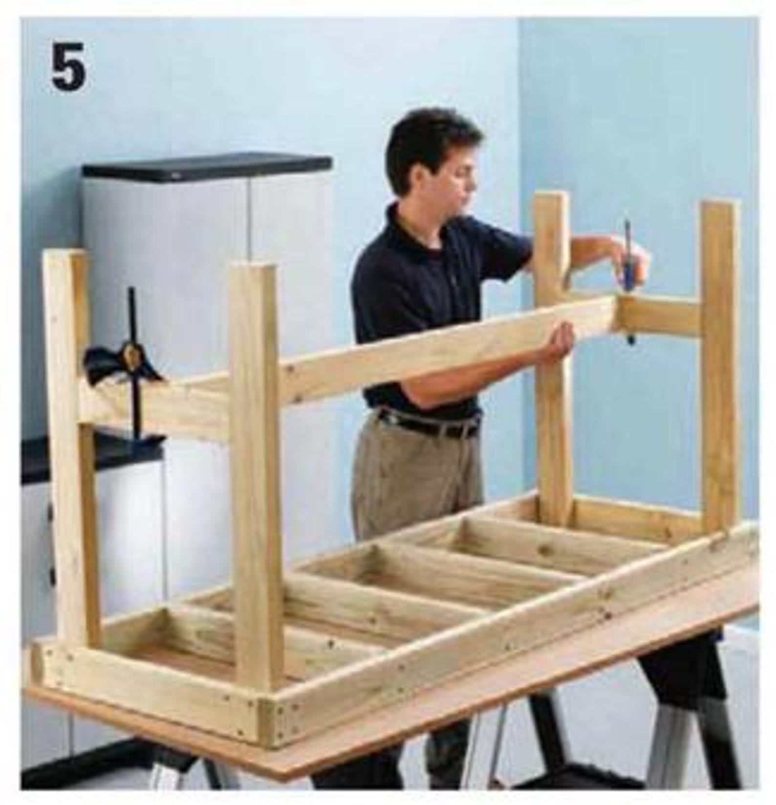 2X DIY Garden Easy Potting Bench Table Shelf Station Plans Woodworking ...