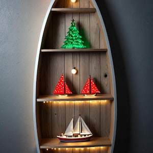 Estantería de madera para barcos, estantería de exhibición, planos de almacenamiento para garaje, muebles de interior, carpintería, libro en PDF, descarga instantánea