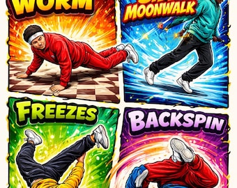 Break Dance Workout for Teens Kids Adults Exercise Home Balance Stability 30Day Challenge Physical Dance Therapy PDF