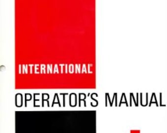 Ciągnik Farmall Super C & IH 100 130 140 – instrukcja obsługi, części i napraw w warsztacie, wersja angielska, PDF, natychmiastowe pobranie, skan retro