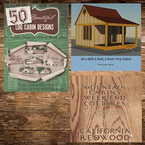 16 x 16ft Tiny House Wilderness Small Cabin Floorplan Plans Vacation Hunting Lodge Chalet Home Build Hut Survival Rancher Homestead PDF