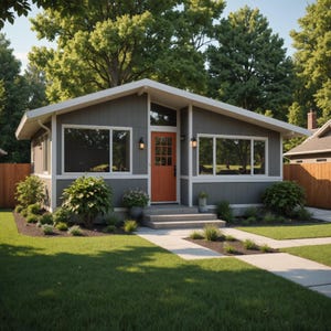 50+ MCM architect ontworpen blauwdrukken PDF-bundel Custom House Designs Ranch Homes 1950-1960 Mid Century moderne vintage Instant Download