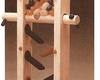 Distributeur de bonbons à la gelée bricolage DIY Plans de jouets pour machine à sucettes à bois pour le travail du bois PDF Bonbons de Pâques Comment créer un design Téléchargement instantané Téléchargement PDF