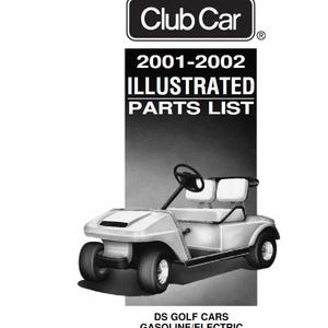 1996 DS クラブ ゴルフ カート オーナーズ マニュアル 2001-2002 ガソリン 電気 PDF パーツ リスト マニュアル 修理 ワークショップ ビンテージ トラブルシューティング 即時ダウンロード