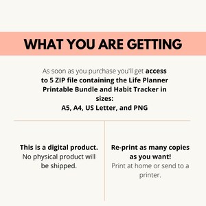 Life Planner Printable Bundle 2024 | Ultimate Planning Printable for ...