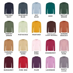 Personalisierte Wifey Sweatshirt Hochzeitsgeschenk Neue Frau Sweatshirt Brautpaar Flitterwochen Geschenk für Braut Einzigartige Brautdusche Geschenk Bild 7