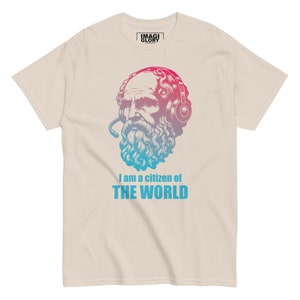Graphic Tee | Socrates : Citizen of the world