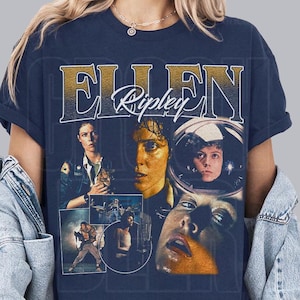 Ellen Ripley T Shirt, vintage horror movie shirt, retro horror movie shirt, alien movie, shirt Alien Movie 1979 Shirt