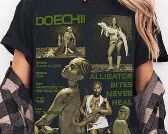 DOECHII Alligator Bites Never Heal T-Shirt
