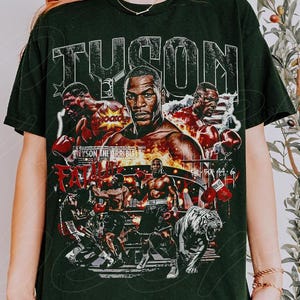 Vintage Style Mike Tyson, Iron Mike T-Shirt, Sport Boxing Rap Tee, hop RnB Shirt, Mike Tyson Merch Shirt