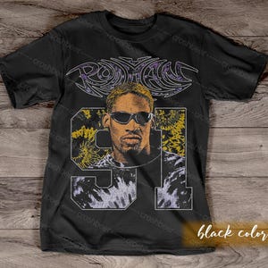 Dennis Rodman Shirt, Basketball shirt, Classic 90s Graphic Tee, Unisex, Vintage The Worm Shirt, Dennis Rodman Graphic Retro T Shirt