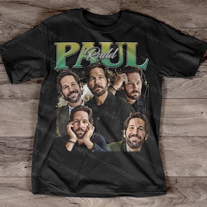 Paul Rudd Vintage 90s T-shirt,  Paul Rudd tshirt , Paul Rudd Graphic Tee For Man And Women Unisex Shirt