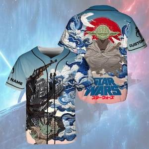Personalized Star Wars Baseball Jersey, Japanese Star Wars Celebration 2025 Shirt, Darth Vader Jersey, Disneyland Family Matching T-Shi