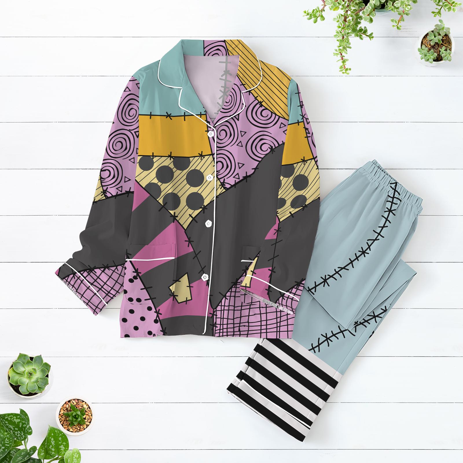 Discover Nightmare Before Christmas Pajamas Set, Sally Coplay Pajamas, His Sally Christmas Pajamas, Disney Couple Gift, Jack Skellington Pajamas