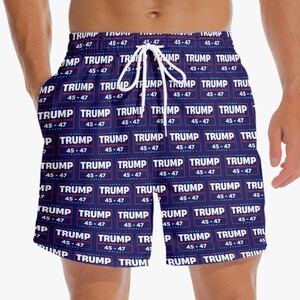 American Spirit Aloha Short, Us Patriotic Pride Tropical Summer Short, Aloha Men Beach Shorts, Casual Short voor mannen, Trump Lover Gift