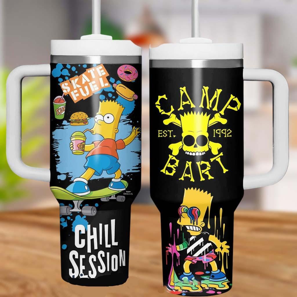 ザ・シンプソンズ The Simpsons グラスカップ4個セット ザ・シンプソンズ The Simpsons グラスカップ4個セット - メルカリ