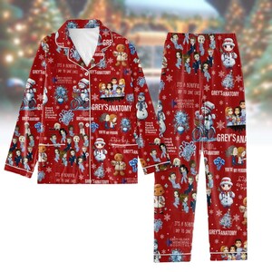 Grey s Anatomy Pajamas Etsy