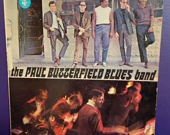 PAUL BUTTERFIELD BLUES Band 33 rpm Record- Self-Titled- 1965