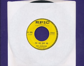 ROY HAMILTON 45 rpm Record- You Can Have Her- 1960 ORIG.