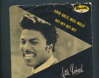 Little RICHARD on SPECIALTY w/ picture sleeve- Good Golly Miss Molly VG+