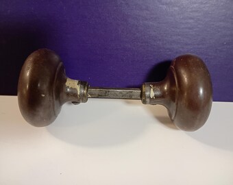 Antique Door Knobs- steel- in good condition