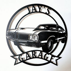 1970 Oldsmobile 442 Metal Sign, 70 Oldsmobile, Oldsmobile Accessories, Oldsmobile Garage, Oldsmobile  Gift, 442 Oldsmobile
