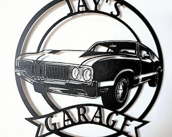 1970 Oldsmobile 442 Metal Sign, 70 Oldsmobile, Oldsmobile Accessories, Oldsmobile Garage, Oldsmobile  Gift, 442 Oldsmobile