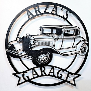 1930 Ford Model A Coupe Metal Sign , Model A Garage, 1930 Model A, Model A Decor, Model A Accessories, Model A Gift, Model A Accessories