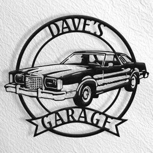 1978 Ford Thunderbird Wall Art, Thunderbird Garage, Thunderbird Accessories, Thunderbird Gift, 78 Thunderbird