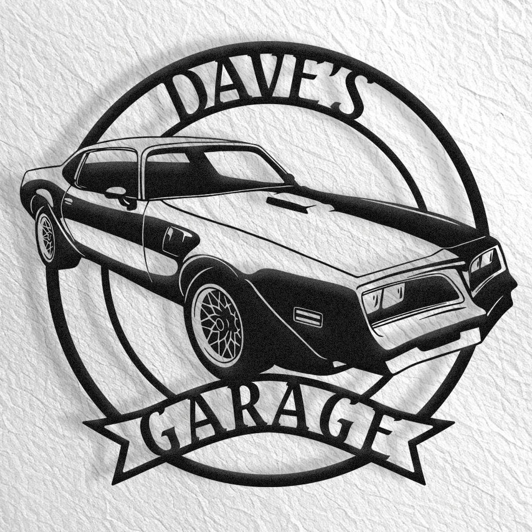 Trans Am Sign Long Pontiac Firebird Trans AM 1977 Metal Sign, Pontiac Firebird , Pontiac ...