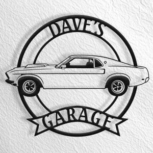 69 Mustang Wall Art, Mustang Garage, Mustang Shelby, Mustang Decor, Mustang Accessories, 1969 Mustang, Mustang Gift, 1969 ford