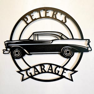 1956 Chevy Bel Air Metal Sign, 1956 Bel Air, Bel Air Accessories, Bel Air Garage, Bel Air Gift, Personalized Bel Air, 56 Chevy Bel Air Side