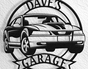 Ford Mustang 1999-2004 Wall Art, Mustang Garage, Mustang Shelby, Mustang Decor, Mustang Accessories, Mustang Gift, 99 Mustang, Mustang Art