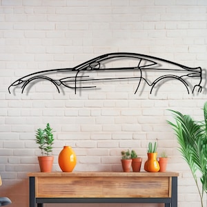 Aston Martin Vantage Metal  Wall Art, Car  Garage Wall Sign, Rapide Automobile Decor, 2020 Aston  Martin Vantage