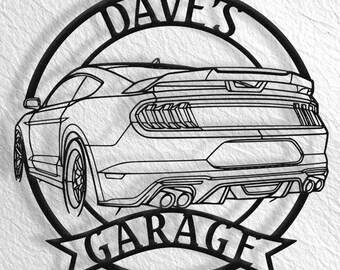 2020 Mustang GT Wall Art, Mustang GT, Mustang Garage, Mustang Sign, Mustang Decor, Mustang Accessories, Mustang Garage, Mustang Gift