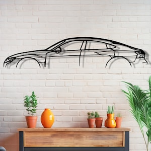 Arte murale in metallo personalizzata, cartello da parete per garage per auto, decorazione per auto da corsa, regalo per uomini amanti delle auto