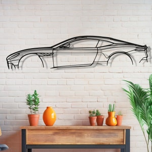Aston Martin DBS Superleggera Metal Wall Art, Car Garage Wall Sign, DBS Automobile Decor, Car Lovers Men Gift