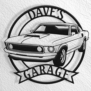 1969 Ford Mustang Wall Art, Mustang Garage, Mustang Shelby, Mustang Decor, Mustang Accessories, 69 Mustang, Mustang Gift, 1969 ford