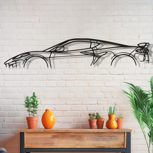 Z06 Metal  Wall Art, Car  Garage Wall Sign, Racing Automobile Decor, Car Lovers Men Gift, Z06 Accessories