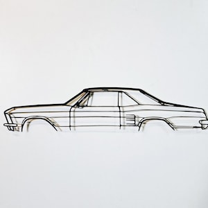 Arte de pared de metal Buick Riviera 1964, letrero de pared para garaje de automóviles, RivieraAccessories, regalo para hombres amantes de los automóviles, regalos de Riviera