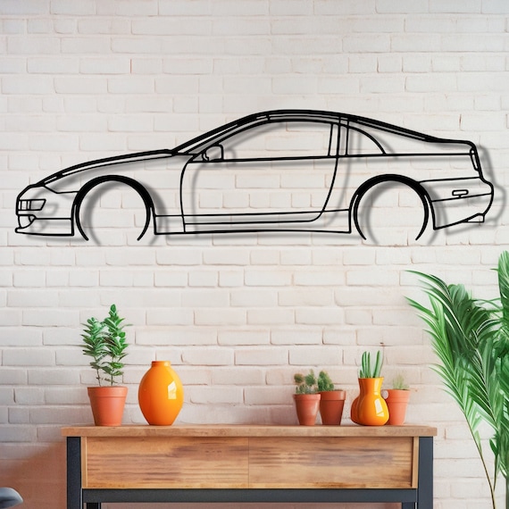 ★ Garage Art 300ZX Metal Wall Art, Car Garage Wall Sign, 300ZX Accessories