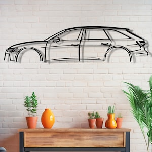 Custom Metal Wall Art, Car Garage Wall Sign, Racing Automobile Decor, Car Lovers Men Gift
