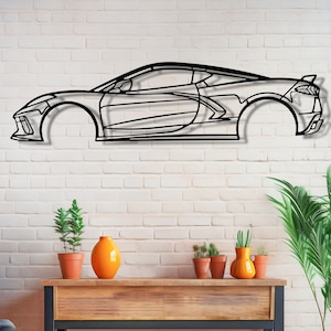 Arte murale in metallo personalizzata, cartello da parete per garage per auto, decorazione per auto da corsa, regalo per uomini amanti delle auto
