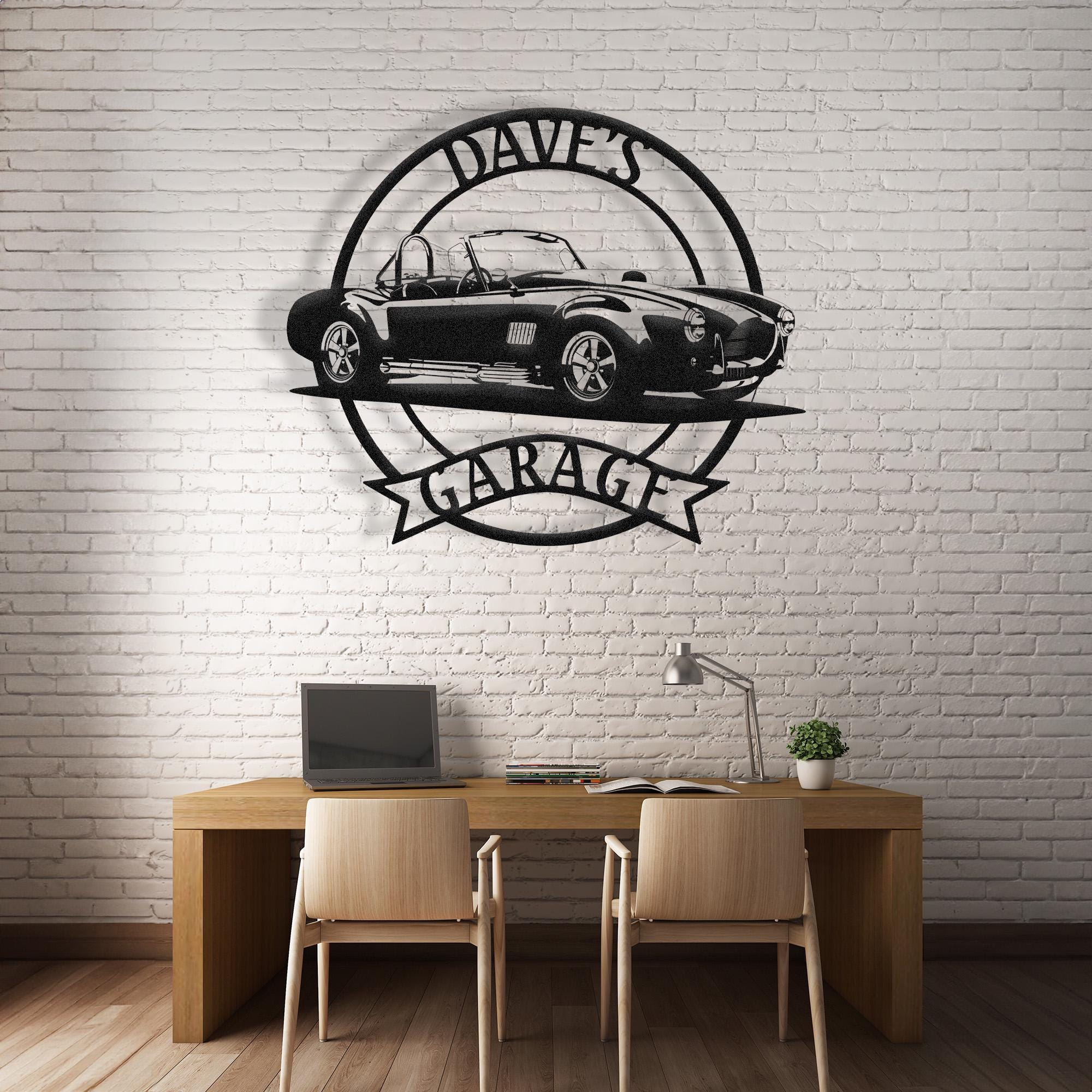 1967 427 Cobra Metal Sign, Cobra Garage, Shelby Cobra,shelby Garage ...