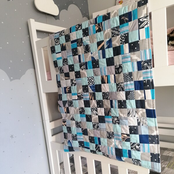 Patchwork Quilt Baby Etsy