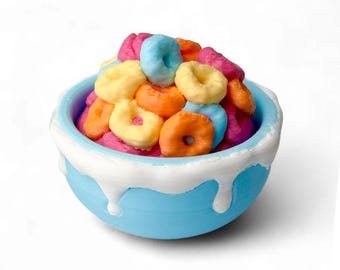 Rainbow Cereal Fidget Clicker  - Sensory Tools - Gifts - Fidgets - Fruity Loops - Saturday Cartoons