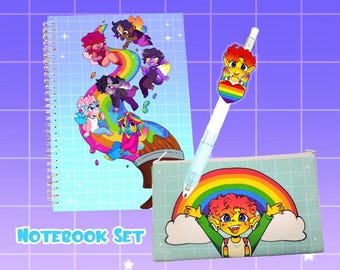 Preorder - Dandys World - Fanmade Notebook Set